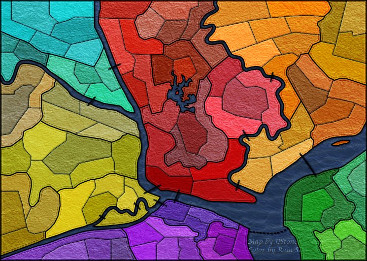 the map